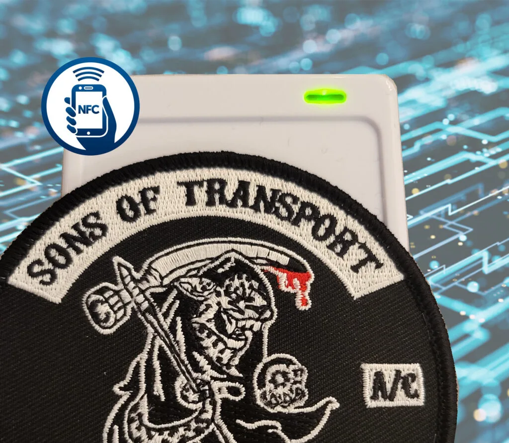 PATCH NFC écusson technologie