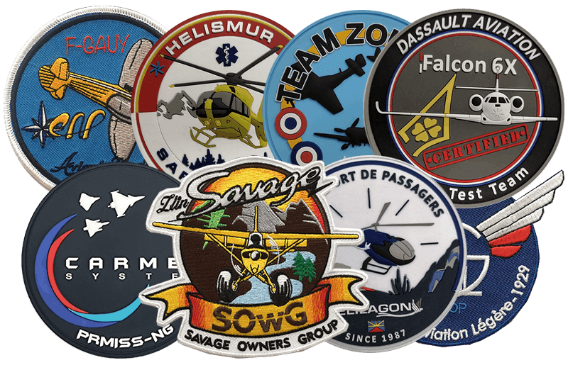 ecussons patchs aviation avion pilote