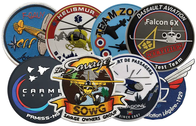 ecussons patchs aviation avion pilote