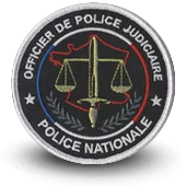 Ecusson Opj Officier De Police Judiciaire
