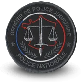 Ecusson Opj Officier De Police Judiciaire - 1635