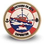 Ecusson Pvc Sauveteurs En Mer Capbreton Snsm