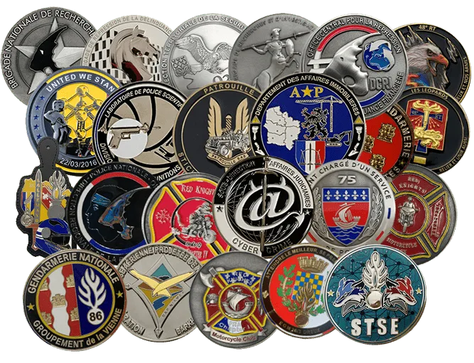 coins et médailles personnalisés