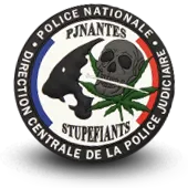 Ecusson Pvc Police Nationale Dcpj Stups Nantes
