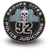 Ecusson Pvc Police Sdpj 92 Groupe Cites