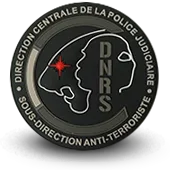 Ecusson Pvc Dnrs Sdat Police Dcpj Sous-Direction Antiterroriste