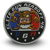 Ecusson Brode Elite Gun Airsoft