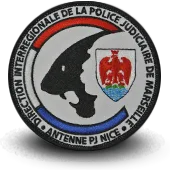 Ecusson Brodé Dipj Nice Police