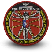 Ecusson Brodé Brdp Drpj Paris