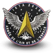 Ecusson Brodé Armée De L'air Et De L'espace Ieta