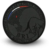 Ecusson Brodé Bri Police Brigade Recherche Intervention Montpellier