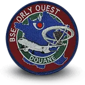 Ecusson Brodé Douane Bse Orly Ouest