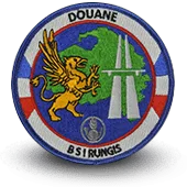 Ecusson Brodé Bsi Rungis Douane