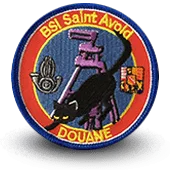Ecusson Brodé Douane Bsi Saint Avold