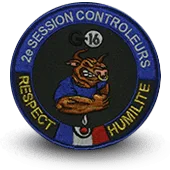Ecusson Brodé Session Controleurs Douanes