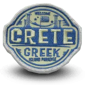 Ecusson brodé CRETE