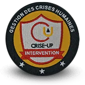 écusson CRISE UP - Gestion des crises humaines