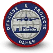 Ecusson brodé DAHER