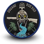 Ecusson Brodé Bse Sgo Douane Belizon - 985
