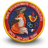 Ecusson Brodé Douane Session Mixte