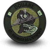 Ecusson Brodé Douane St Georges De L'oyapock - 971