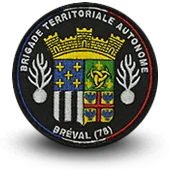 Ecusson Brodé Gendarmerie Nationale Bta Breval