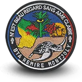 Ecusson Brodé Gendarmerie Nationale Bta Remire Montjoly