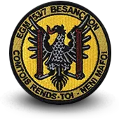 Ecusson Brodé Gendarmerie Nationale Egm Besancon