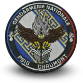 Ecusson Brodé Gendarmerie Nationale Psig Chaumont