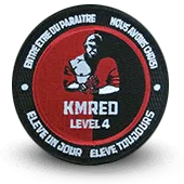 Ecusson Brode Krav Maga - Kmred