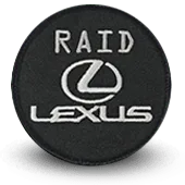 Ecusson brodé LEXUS