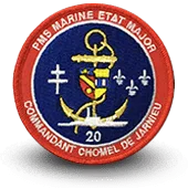 Ecusson Brodé Pms Etat-Major Marine
