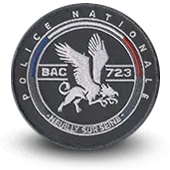 Ecusson Brodé Police Bac Brigade Anti Criminalite Neuilly - 1525