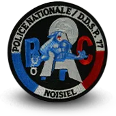 Ecusson Brodé Police Bac Brigade Anti Criminalite Noisiel
