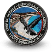 Ecusson Brodé Police Municipale Nice - 1185