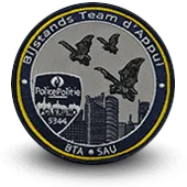 Ecusson Brodé Police Politie Polbruno Belgique