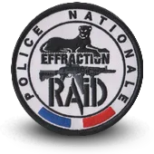 Ecusson Brodé Raid Effractionpolice Nationale