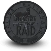 Ecusson Brodé Raid Effractionpolice Nationale - 1414