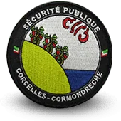 Ecusson Brodé Police Suisse Corcelles