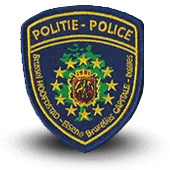 Ecusson Brodé Politie Police Brussel