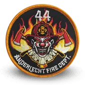 Ecusson Brodé Pompiers Anderlecht