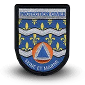Ecusson Brodé Protection Civile 77