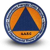 Ecusson Brode Protection Civile Aasc