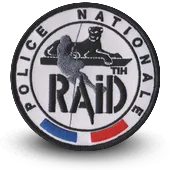 Ecusson Brodé Raid Tih Police Nationale
