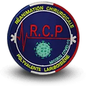 Ecusson Brode Réanimation Chirurgicale Covid