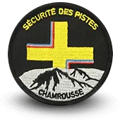 Ecusson Brodé Securite Pistes Chamrousse