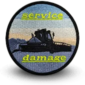 Ecusson brodé Service Damage
