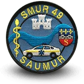 Ecusson Brode Smur Saumur