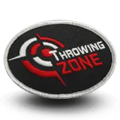 Ecusson brodé THROWING ZONE
