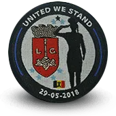 Ecusson Brodé United We Stand Belgique